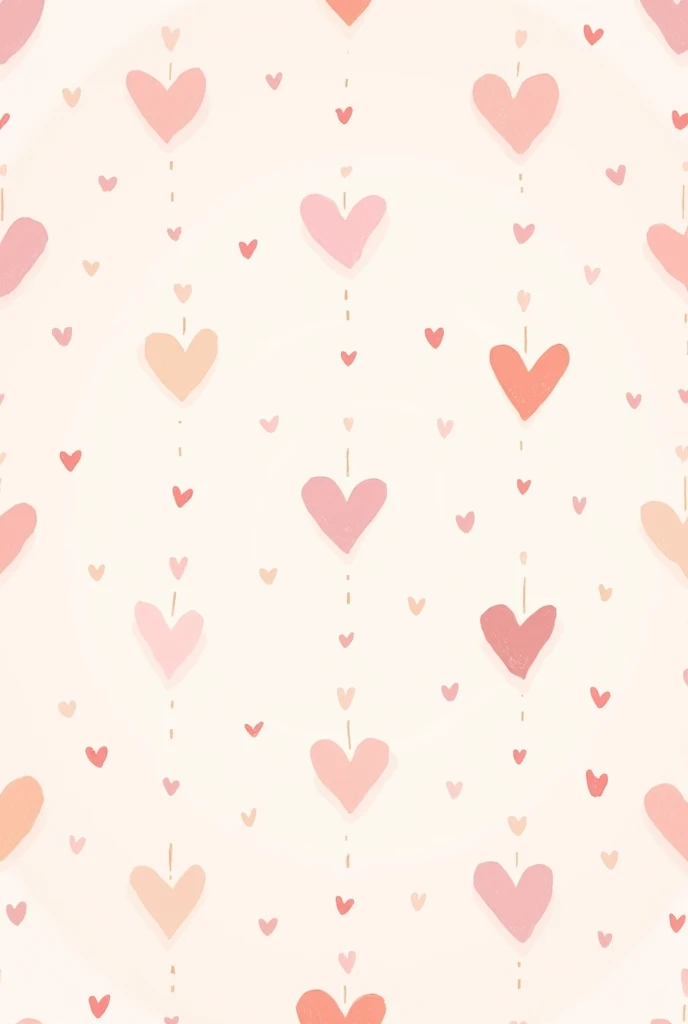 Background with hearts 
