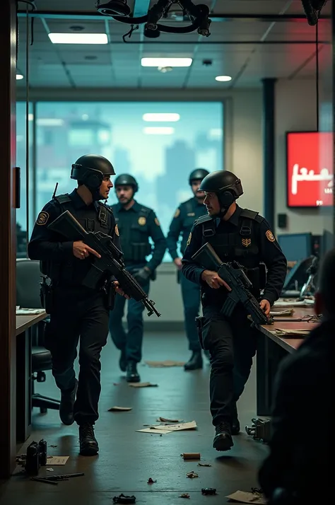 Al Jazeera Office raid