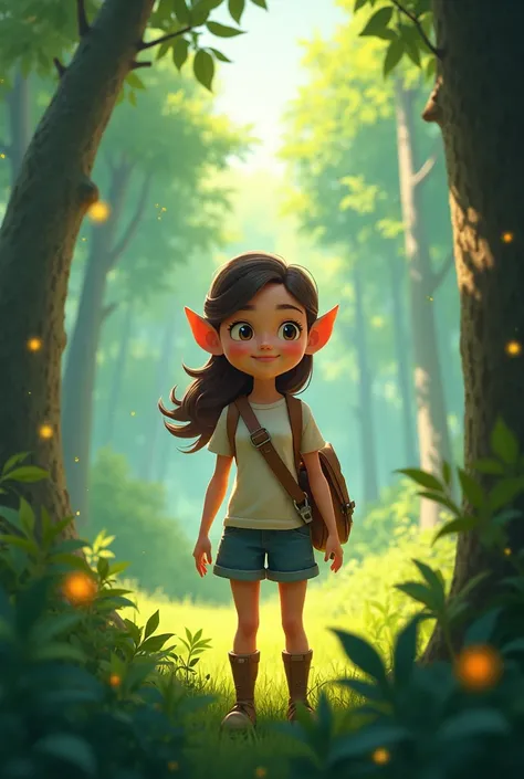 The  learns that the forest needs her protection animated image 