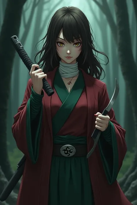 This character description for a Naruto-style anime can be used to present a bright and dark image, which will fit well into the atmosphere of the universe.
Imagine a girl, standing against the backdrop of a dark forest, where dim light filters through the...