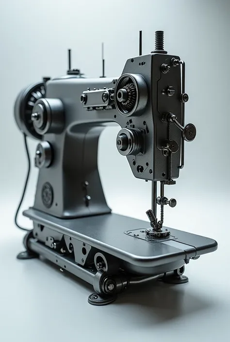 High resolution, masterpiece, accurate, Anatomically correct, 最high quality, High detail, High-resolution model, quality, high quality, Very detailed, 
A mechanical, high-performance arm sewing machine