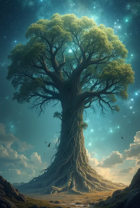 The first life tree capture all universe
