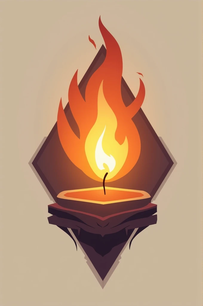 Logo of a video game about candles 