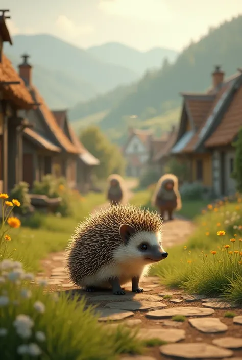 The Unexpected Hero: "A hedgehog is born in a quiet village, but little do the villagers know, this tiny creature will save them from an unforeseen danger."