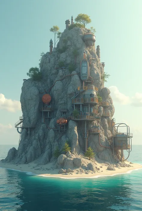 Amine image of robotic island