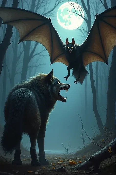 wolf vs bat