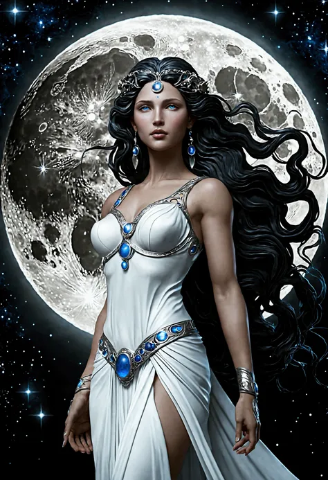 Selene goddess of the moon