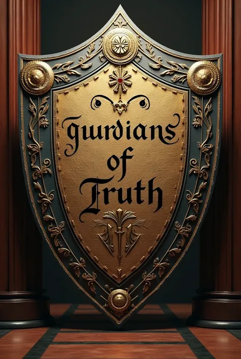 written shield: Guardians of Truth 
