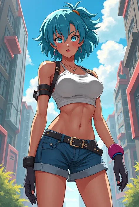 Bulma,short skirt,surtian