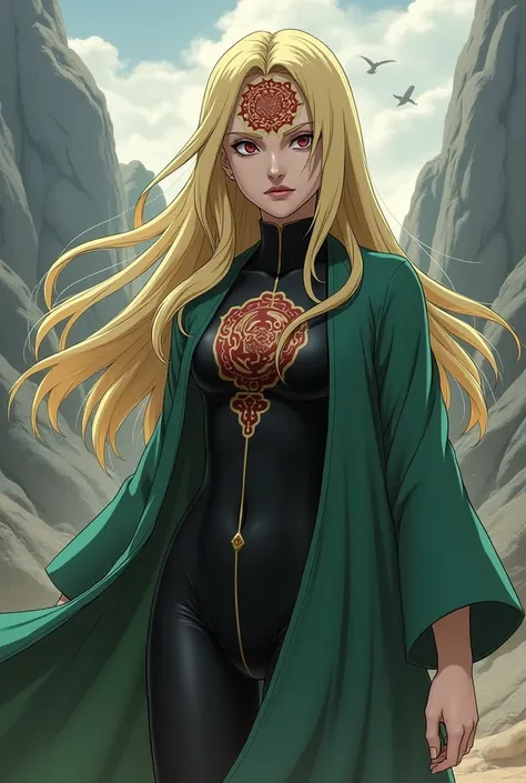 Naruto&#39;s Tsunade with Byakugou no In activated