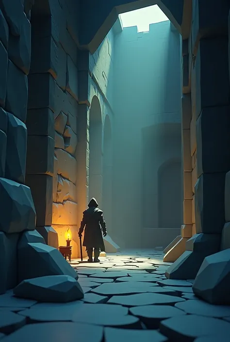 Low poly dungeon