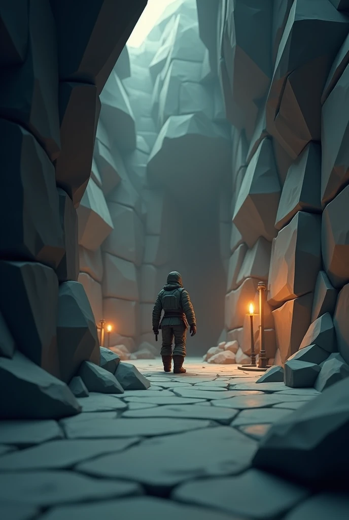 Low poly dungeon