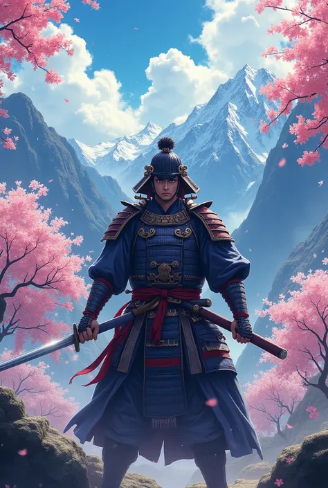 anime style samurai 