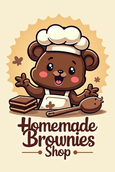 create another logo for a brownie shop 