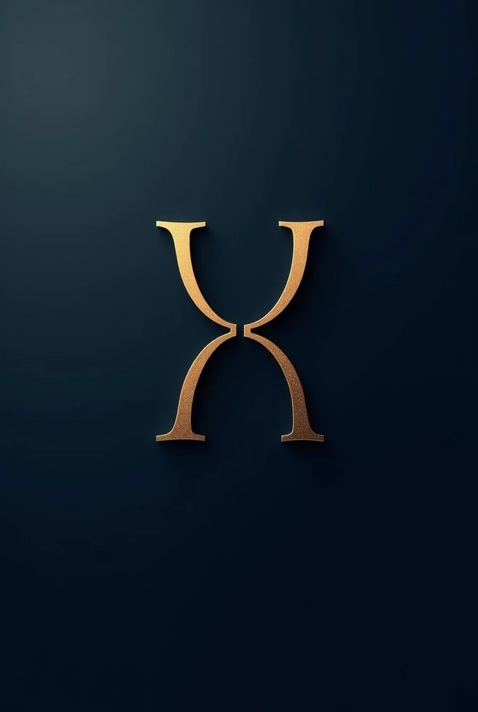 Create a modern monogram logo featuring the ancient Greek letters for ἰχθύς (Ichthys), incorporating a sleek, minimalist style. Each letter should be crafted with precision, intertwining smoothly to create a cohesive, symmetrical design. Incorporate subtle...