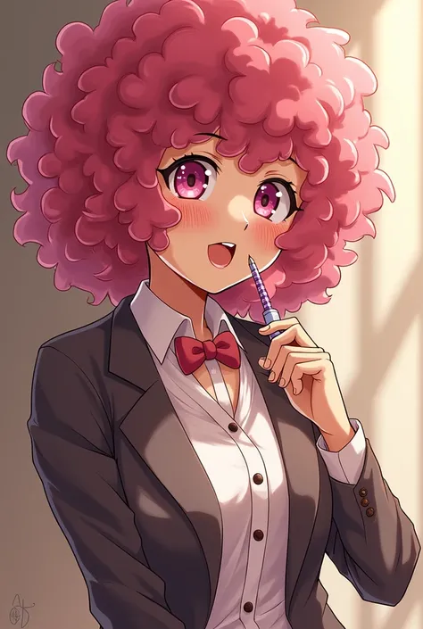 Have an exchange student fucking with Mina Ashido