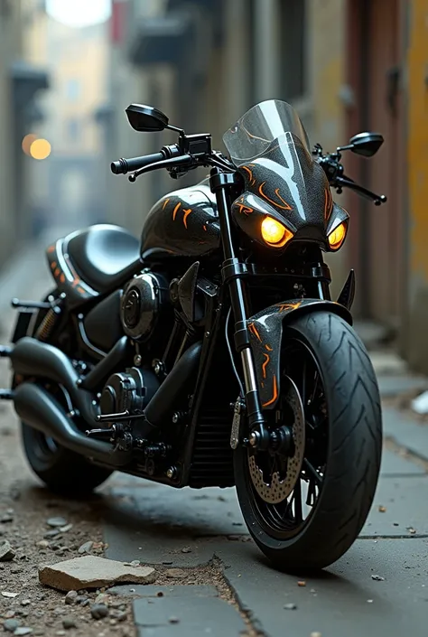 Harley Davidson mixed with Hornet 