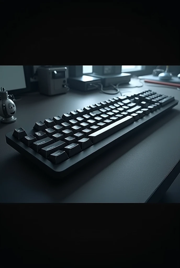 Skynet style long keyboard