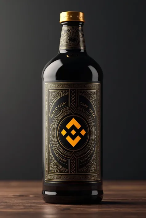 Binance name for advertising  in bottle 
