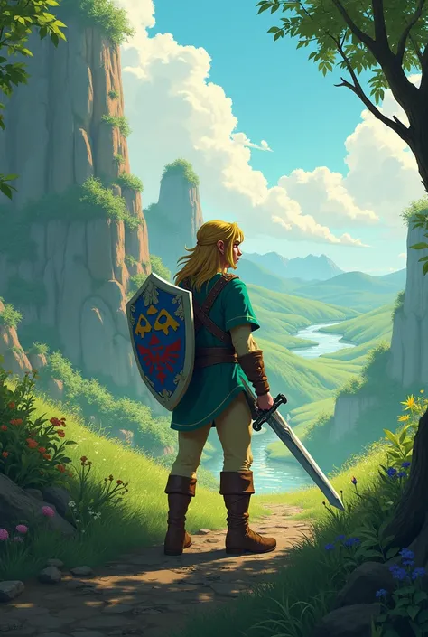 Link de the legend of Zelda a link to the past
