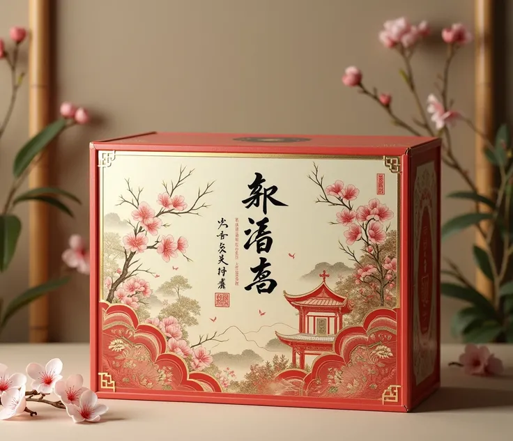 Chinese，Crafts Packaging Box