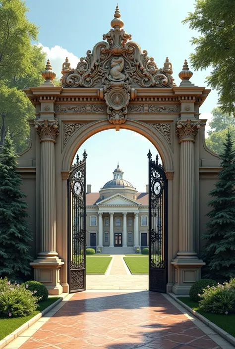 College gate for art and craft design 

