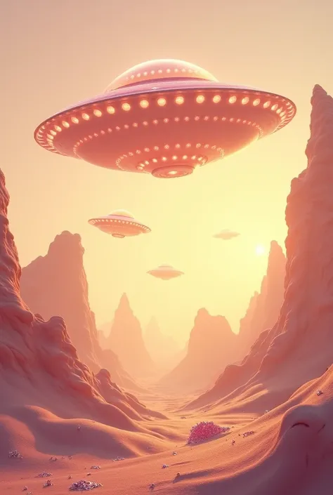 UFOs but with a dessert
