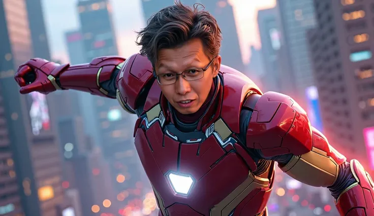 Tom Holland as Iron Man