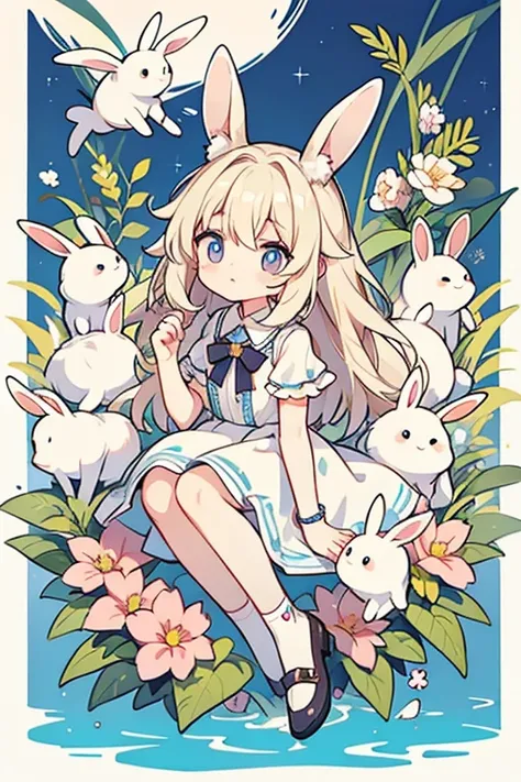 white rabbit animal