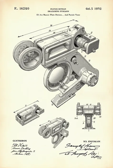 Create a patent print measuring 6x5
