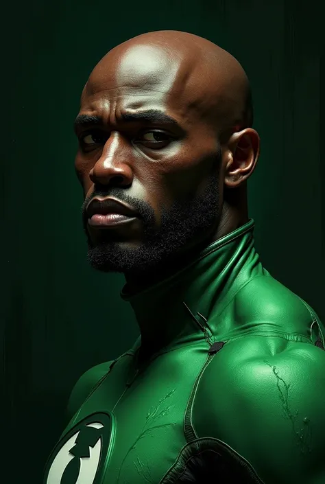 Textured Still Life comic masterpiece, dark backing, beautiful “green lantern” john stewart, close up, , freckles, approaching perfection, silhouette painting, artstation, sharp focus, art by norman rockwell and mark ryden, unique, award winning, masterpie...