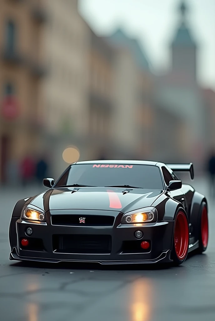 A Mini Buggy that looks just like a Nissan GTR r34
