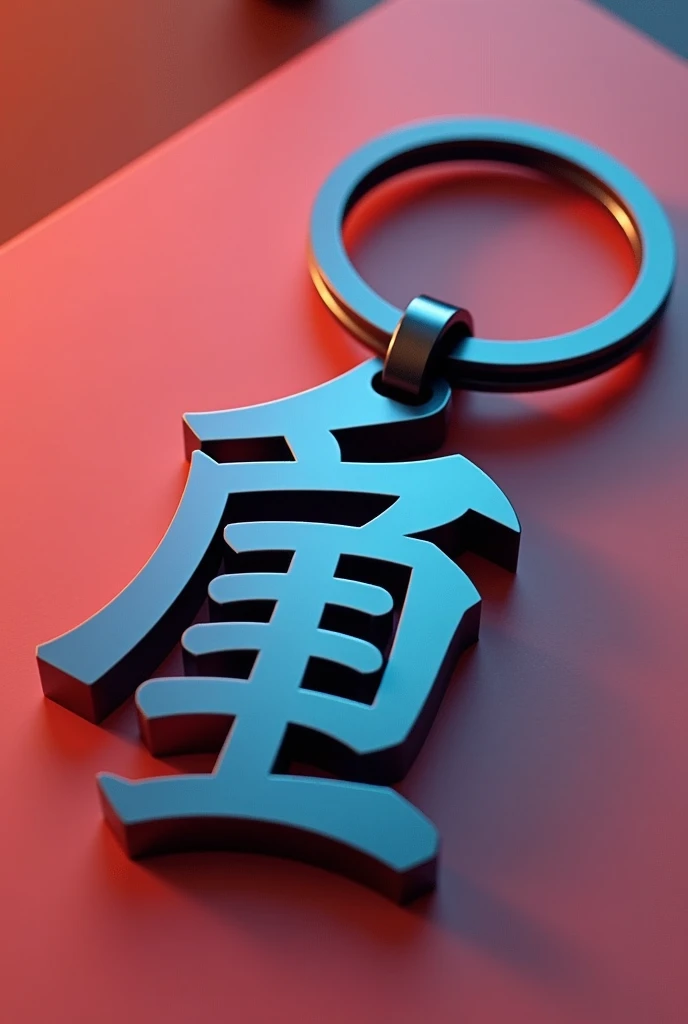 Ni keychain design, cool with pla filament