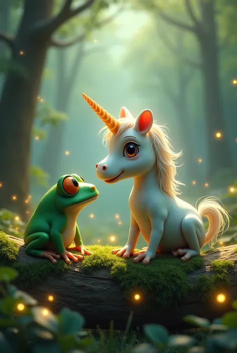 Frog and unicorn 