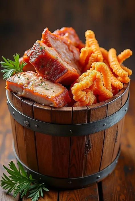 design flyer TITLE SPECIAL SNACKS FOR SEPTEMBER 25 IMAGE An appetizing image of a snack with pork rinds, pork shoulder and rib.


DESCRIPTION Celebrate September 25th with our delicious snacks!


SPECIAL OPTION Barrel of snacks with 3 types of proteins:


...