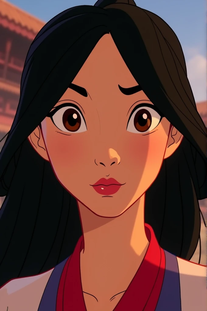 Mulan animation see staring straight back at me