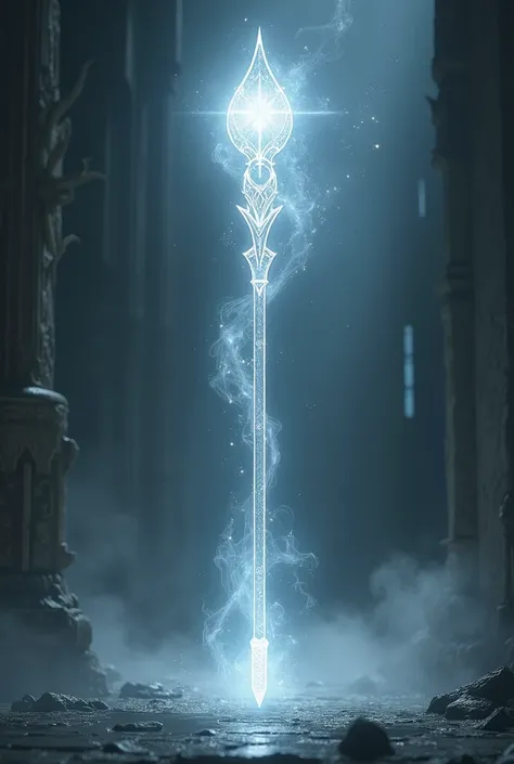 Beautiful White Staff 