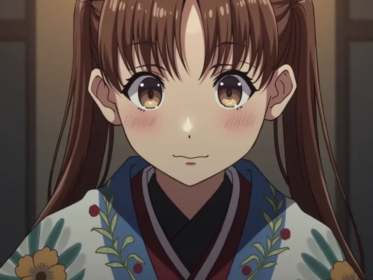 1 girl kimono detailed kimono anime style 