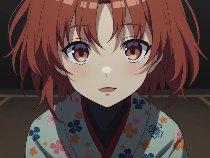 1 girl kimono detailed kimono anime style  empty eyes emotionless expression less beautiful face gorgeous masterpiece best quality 