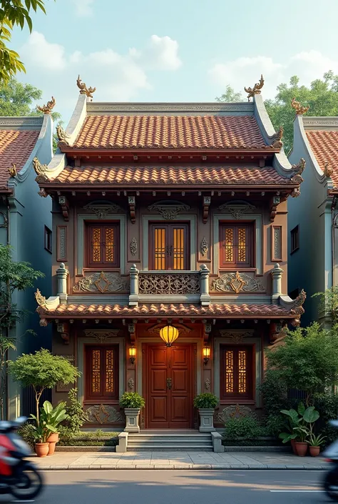 A traditional house which was built in 1970 in Ho Chi Minh city