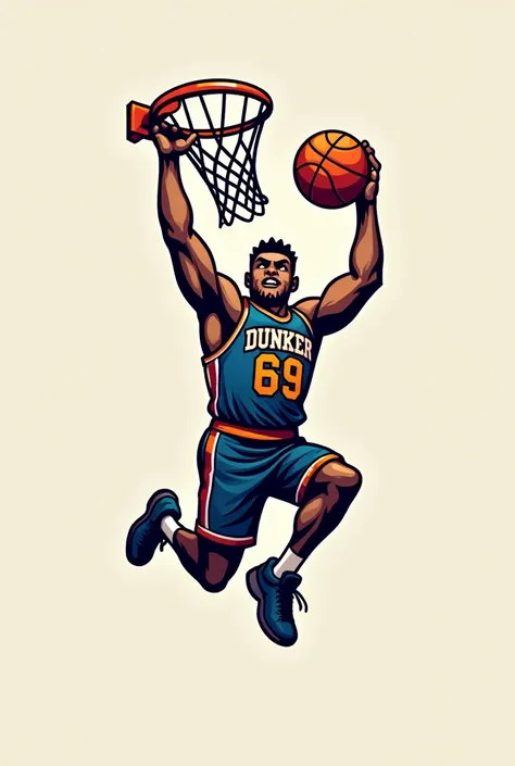 Make a logo of dunker69