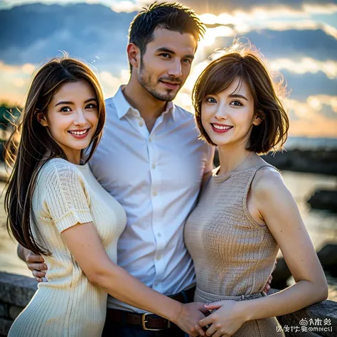 (Realistic, 超Realistic:1.4), 16K HDR, High resolution,((Whiskey Glass)),((Whiskey Bottle)),((Whiskey Glass)),Happy Smile、Short Hair,The best smile、Japanese Actress,so beautiful(It looks like the real thing),Evening Dresses,Cocktail Dresses、Whiskey Bottle、T...