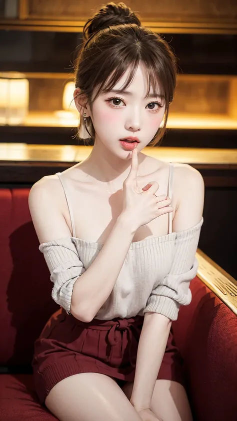 High resolution、超High resolution、photograph、Japanese Women、Staring provocatively at each other、cute、Age 25、、Highly detailed skin、Japanese、、、Beautiful Face、Gazing Eyes、Transparency、Even skin、細部まではっきりとDescription、Natural skin correction、、Description、Beautifu...