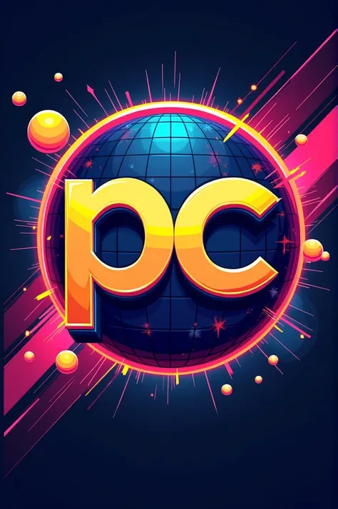 Create a cool  t-shirts logo for friends that is looking cool and popy in which the logo text is PC_01 