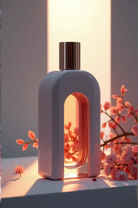 Create a new and unique image to create a unique perfume design
