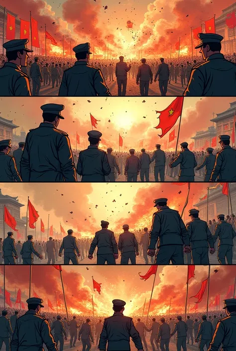 Chinese Revolution Comic 4 Comics 