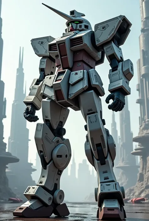 Gundam-like robot
