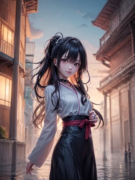 
an anime styled girl standing in りらCommentsN Leave a comment...
暫無評論

an anime styled girl standing in a park near a fountain with water running, 1girl, outdoors, Alone, japanese clothes, long hair, smile, red eyes, collar, arms behind back, Kimono, hair ...