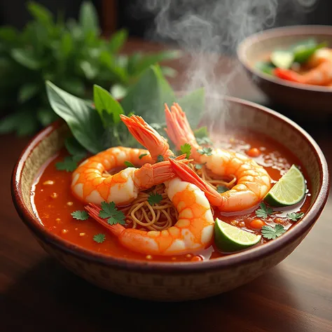 Spicy Tom Yum Goong
(Verse 1)
In the hot pot, the aroma floats up. Spicy Tom Yum Kung, fresh shrimp and Thai herbs, a taste you will never forget.
(Chorus)
Spicy Tom Yum Goong
เผ็ดเปรี้ยวหวานกลมกล่อม
ทุกคำคือความสุข
ที่ใจไม่เคยลืม
(Verse 2)
Rich broth with...