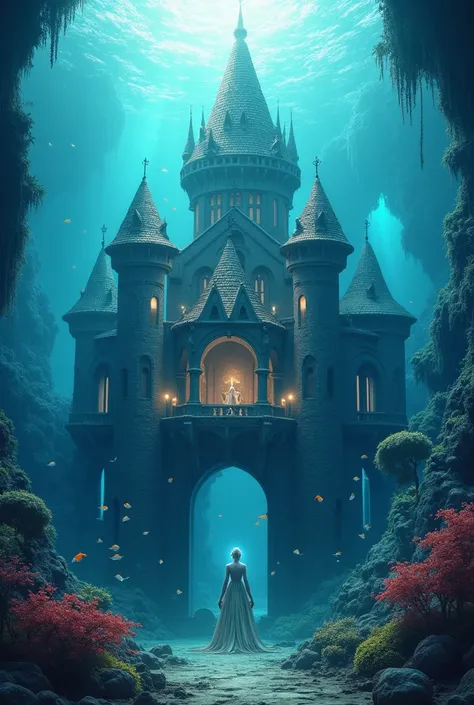 Underwater castle 
